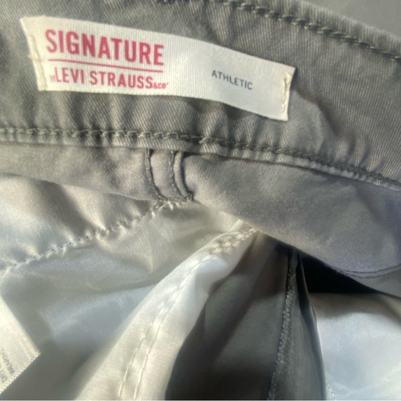 Signature by Levi Strauss Green Straight‎ Leg Jeans size 34/34 - Picture 8 of 13
